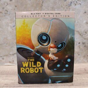 The Wild Robot 2 Disc 4k+Blu-ray +Dig with Slipcover Movie Collectors Edition